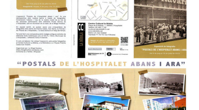 Exposició de fotografia: Postals de L’Hospitalet abans i ara